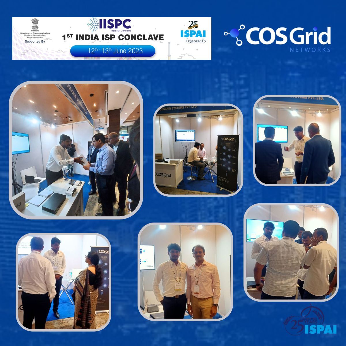 1st India ISP Conclave & 25 years of ISPAI ,2023
